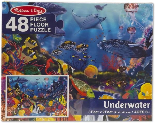 Melissa & Doug Underwater Floor Puzzle (48 pc)