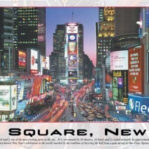 Buffalo Games Panoramic Times Square New York 750 Piece Jigsaw Puzzle
