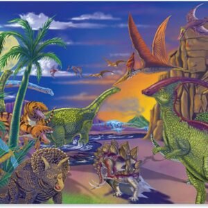 Melissa & Doug Land of Dinosaurs Jigsaw Puzzle (60 pieces)
